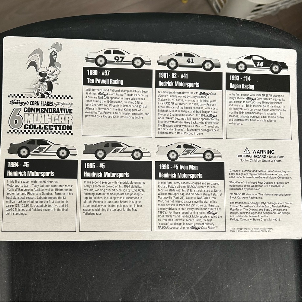 Commemorative Mini-Car Collection - Multi-Color - Picture 2 of 2